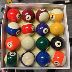 Full Set Superior Billiard Balls