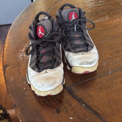 Jordan 6 Rings "Black White Gym Red" (2017) Size 9 