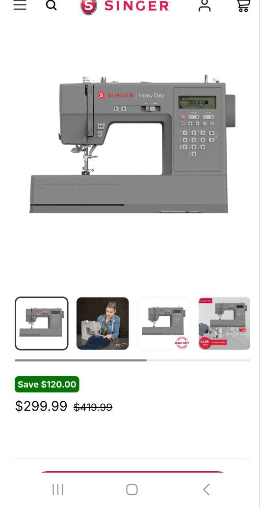 Singer 6800c Heavy Duty