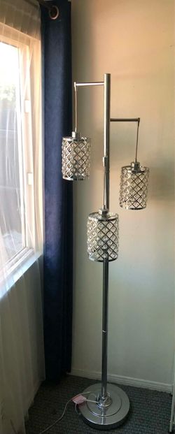 Beautiful  tall lamp 6 ft tall