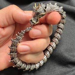 Dragon Bracelet Stainless Steel Different Sizes Stewart&Nellis Pick Up