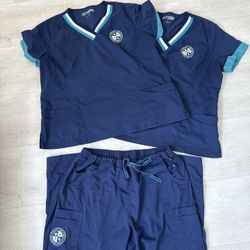 West Coast University Scrub Set