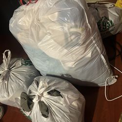 Bags Of Woman’s Clothes