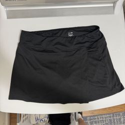 Champion Black Duodry Skort Size L