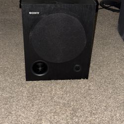 Sony Powers Subwoofer 