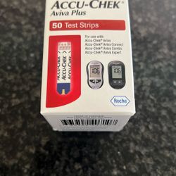 New ACCU-CHEK Aviva Plus 50 Test Strips