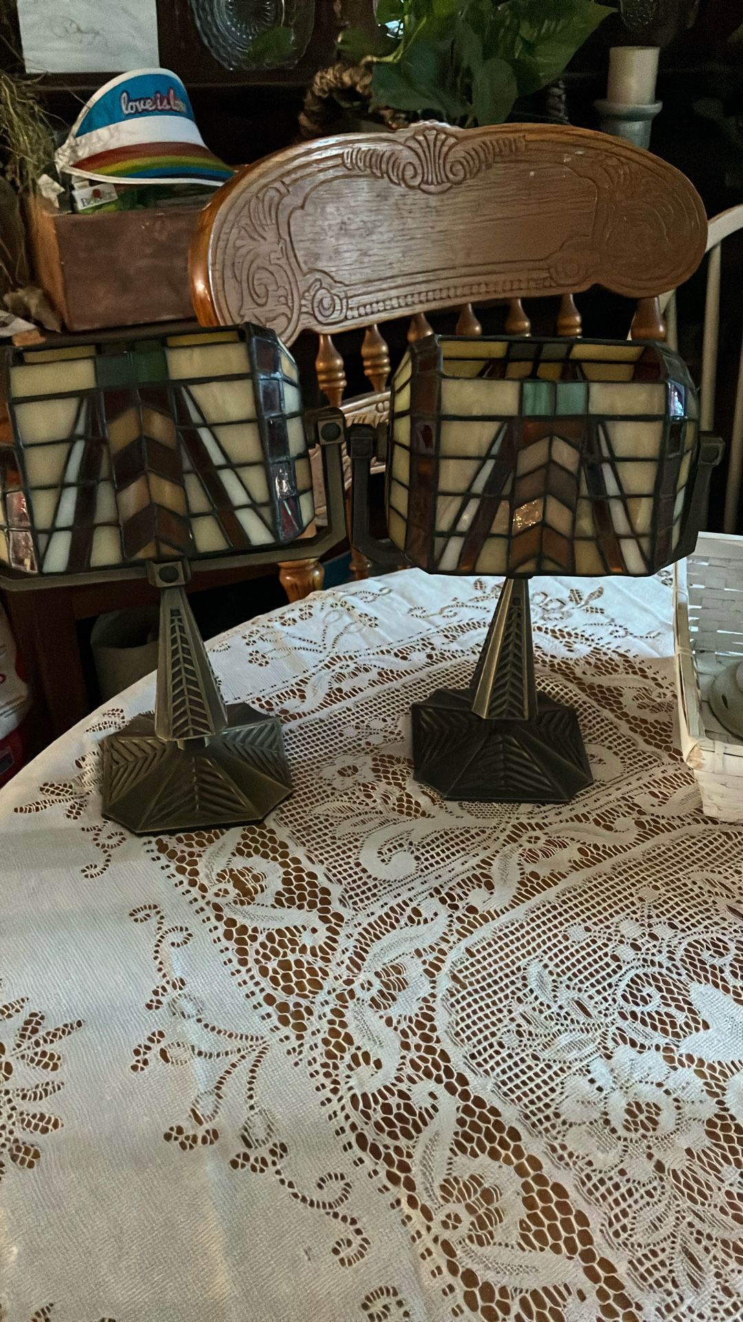 Artisans Bankers Tealight Lamp (pair)