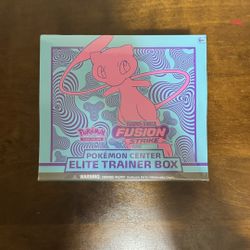 Fusion Strike Elite Trainer Box Pokemon Center 