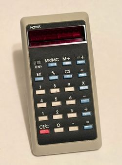 Vintage Novus Calculator