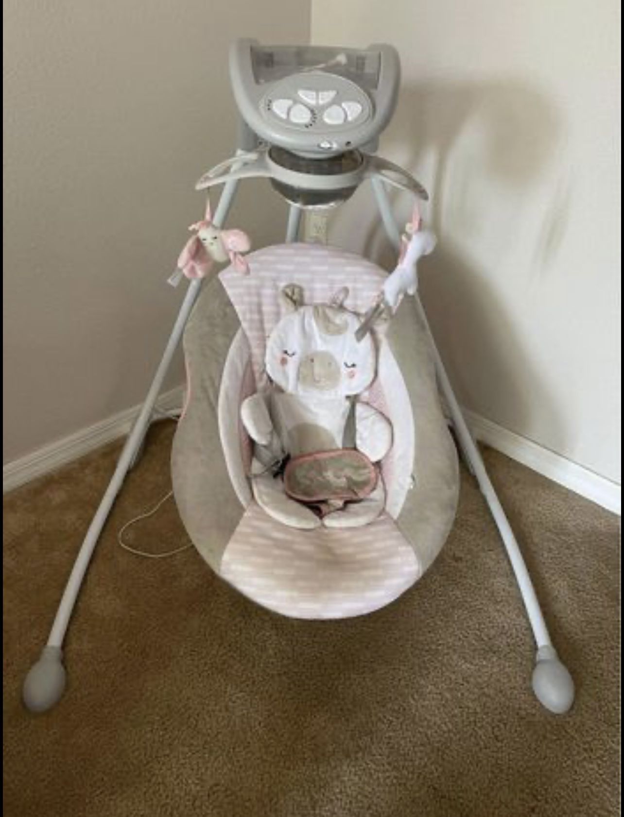 Babygirl Unicorn Ingenuity Swing