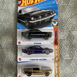 Hot Wheels American Muscle Bundle – Brand New | 3 Singles