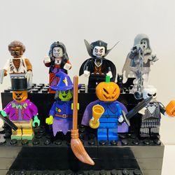 Spooky Halloween Minifigures Scary Surprise | New Custom Compatible LEGO Toys