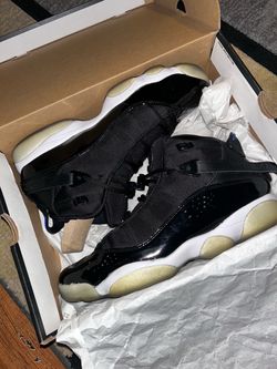 Jordan 6 Rings Black Space Jam Sneakers