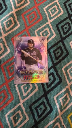 Francisco Alvarez Stars of MLB Rookie Holo Card