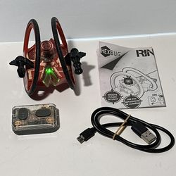 TESTED Hexbug Ring Racer Battleground Acrobatic Vehicle with remote & instructions