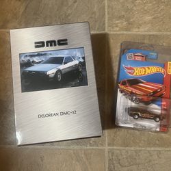 Hot Wheels Delorean