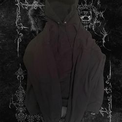 Black Oversized Hoodie