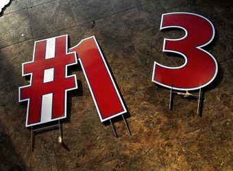 Happy Birthday Lawn Stake #13