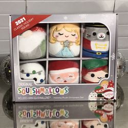 Squishmallow Christmas 2021 Ornament Set