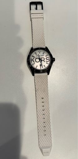 Michael Kors Watch White Rubber Strap