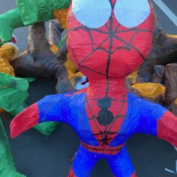 Spiderman Pinata For Birthday Parties