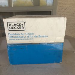 Black+Decker Desktop Air Cooler (0.5L) – Portable Mini AC Fan