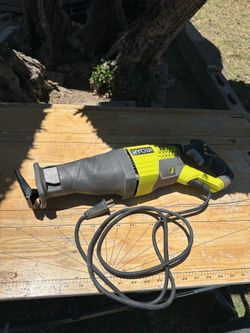 Ryobi electric sawzall