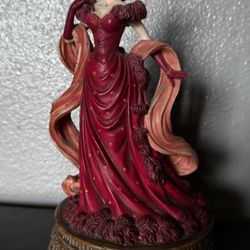 San Francisco Music Box Company Gone With The Wind Scarlett Music Box