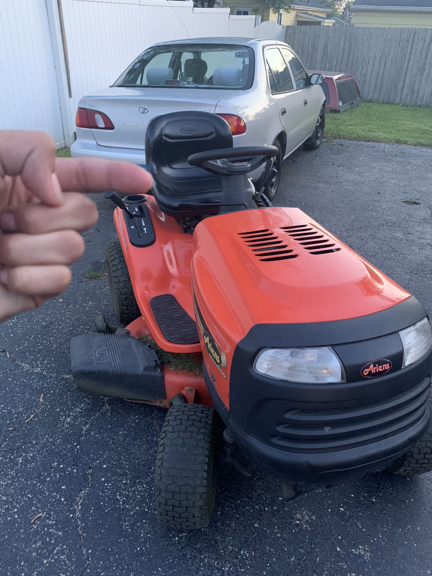 Tractor mower