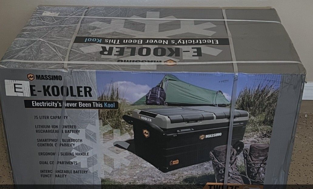 Massimo E-Kooler Battery Powered Backup