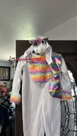 Kids Rainbow Unicorn costume