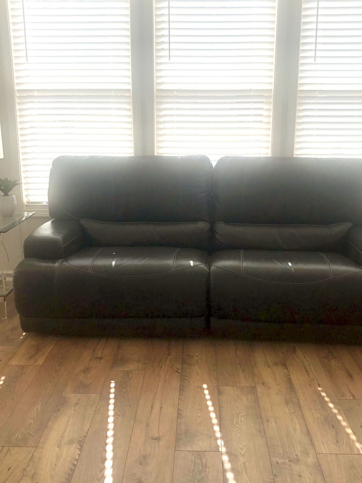 Real Italian Leather Recliner