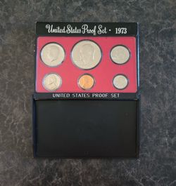1973 United States Proof Set US Mint 6 Coin Collection Eisenhower Dollar S Mint NOT FOR FREE