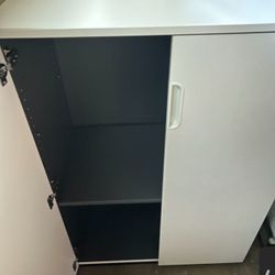 White IKEA Storage Unit IKEA