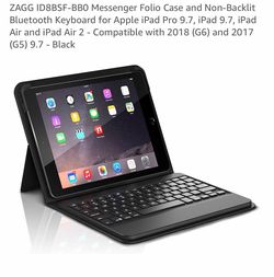 ZAGG iPad Bluetooth keyboard case