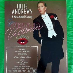 “Victor/Victoria” theater poster
