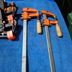 Jorgensen Bar Clamps Set – 2 Large + Extra