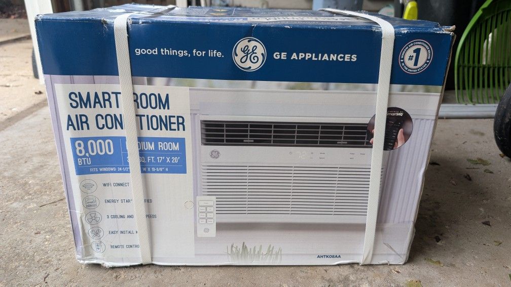 GE Window AC Unit 8000btu 350sqft NEW