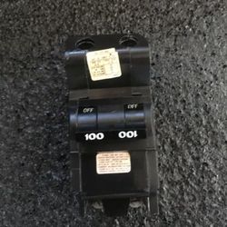 FEDERAL PACIFIC /AMERICAN Bolt On NB2100 100 AMP 2 POLE TYPE NB CIRCUIT BREAKER