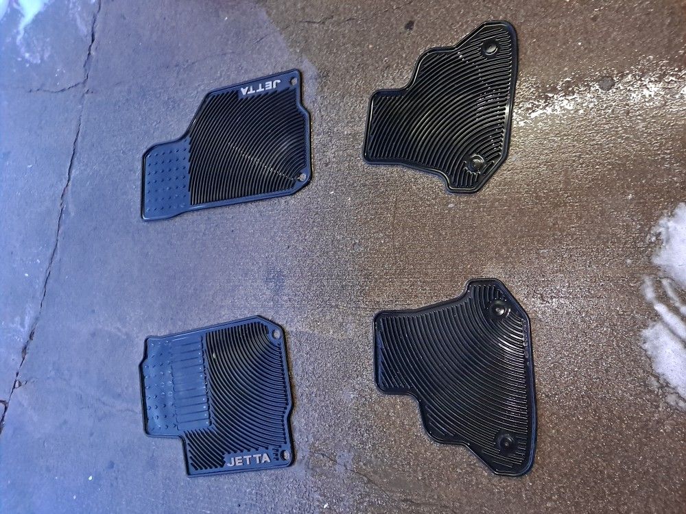 MK4 Volkswagen Jetta OEM Rubber Floor Mats A.k.a. Monster Mats