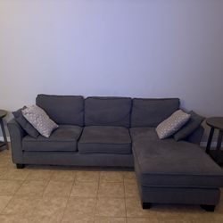 Sleeper Couch With 3 Tables 