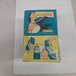 DEALET BOX OF PANINI DISNEY/POCAHONTAS STICKERS