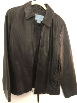 Nine West Real Leather Women’s Jacket Large