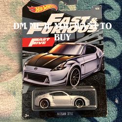 Nissan 370 Z hot wheels