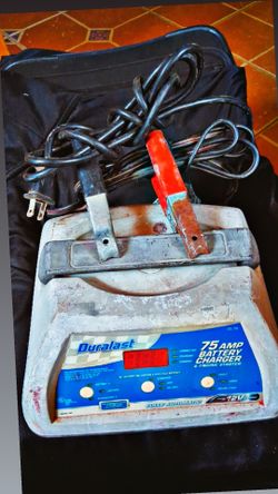 Duralast 75 Amp Battery Charger & Engine Starter