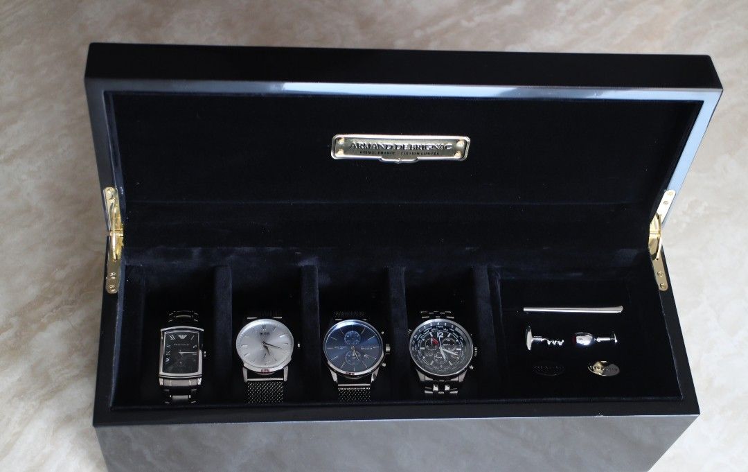 Ace Of Spades Watch Jewelery Box. Upcycle