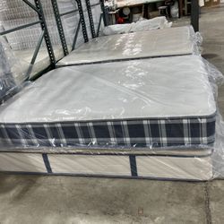 New Mattress, Boxprings & Metal Frame. All Sizes Available, Excellent Quality Affordable Prices. Twin At $99. Hablamos Español.