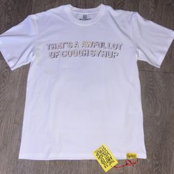 Cough Syrup T-shirt Size M Fits Big