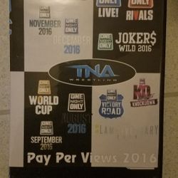 Impact Wrestling Complete Ppv 2016 Year Dvd