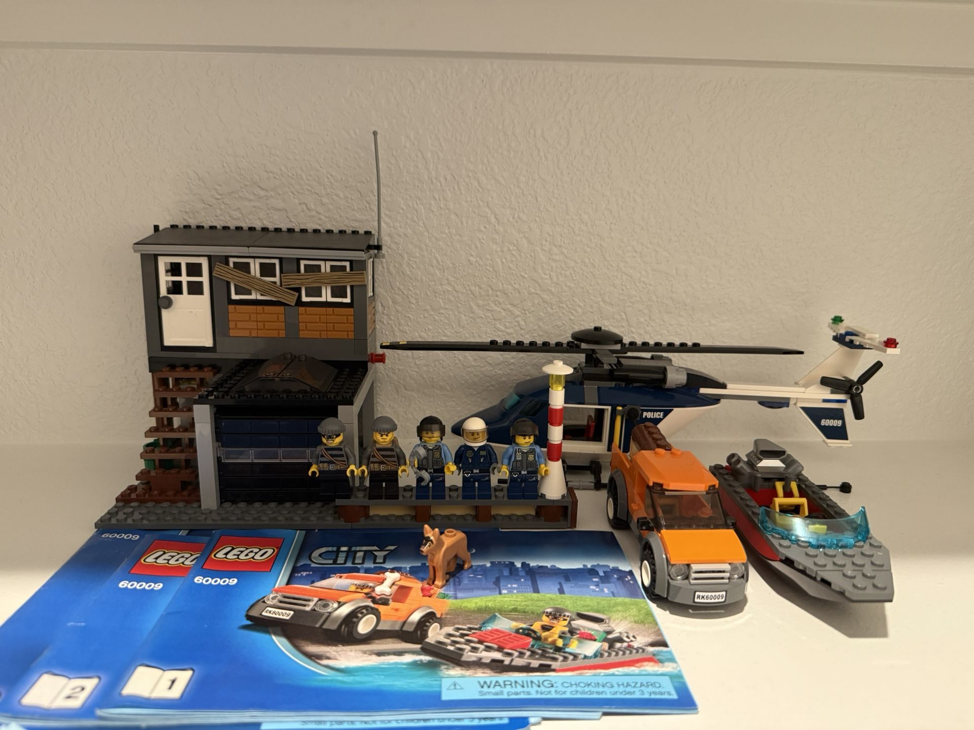 Lego Helicopter Arrest